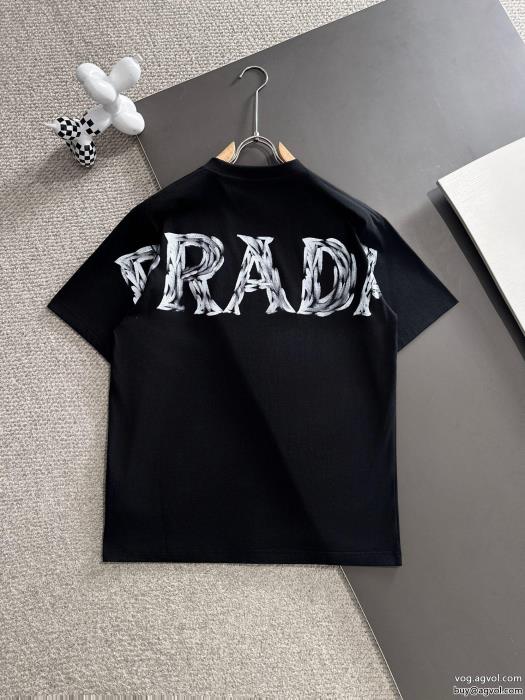 コピー ブランド限定生産品大変人気半袖TシャツPRADA_0_4