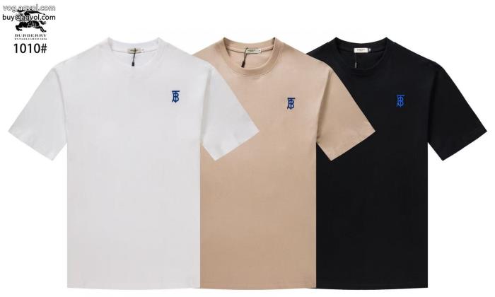 半袖Tシャツラグジュアリーな雰囲気透け感優しいブランド フェイクBURBERRY_0_0