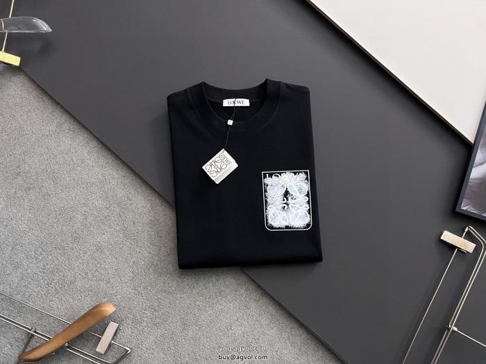 LOEWE半袖Tシャツクラシックな雰囲気のトップスリッチな印象に偽 ブランド _0_0