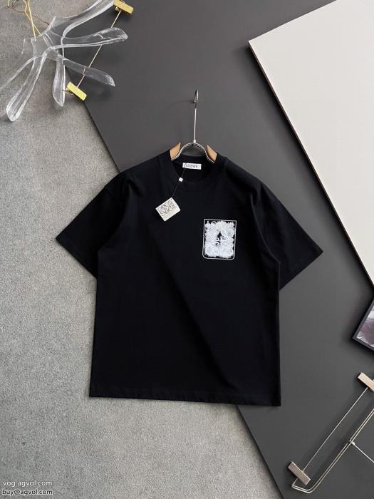 LOEWE半袖Tシャツクラシックな雰囲気のトップスリッチな印象に偽 ブランド _0_2