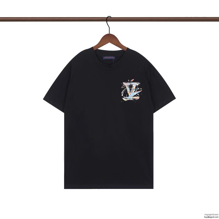 ブランド コピー 品LOUIS VUITTON抜け感や着心地重視注目夏新作半袖Tシャツ_0_2