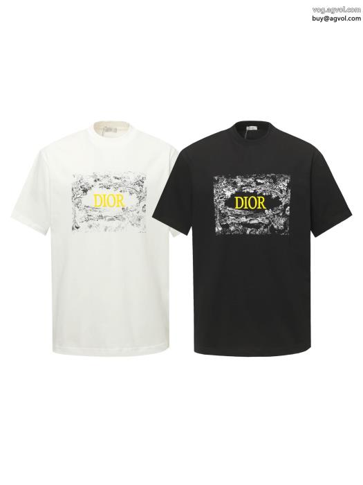 DIOR最新☆大人気☆話題沸騰在庫希少ブランド コピー ショップ半袖Tシャツ_0_1