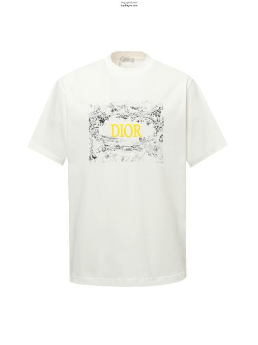 DIOR最新☆大人気☆話題沸騰在庫希少ブランド コピー ショップ半袖Tシャツ_0_3
