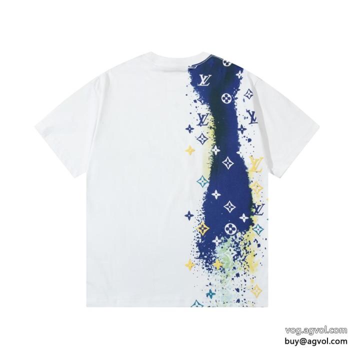 半袖TシャツLOUIS VUITTONブランド 偽物 通販北欧ブランドお目立ち度の高い新品_0_2