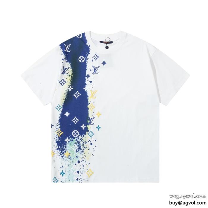 半袖TシャツLOUIS VUITTONブランド 偽物 通販北欧ブランドお目立ち度の高い新品_0_3