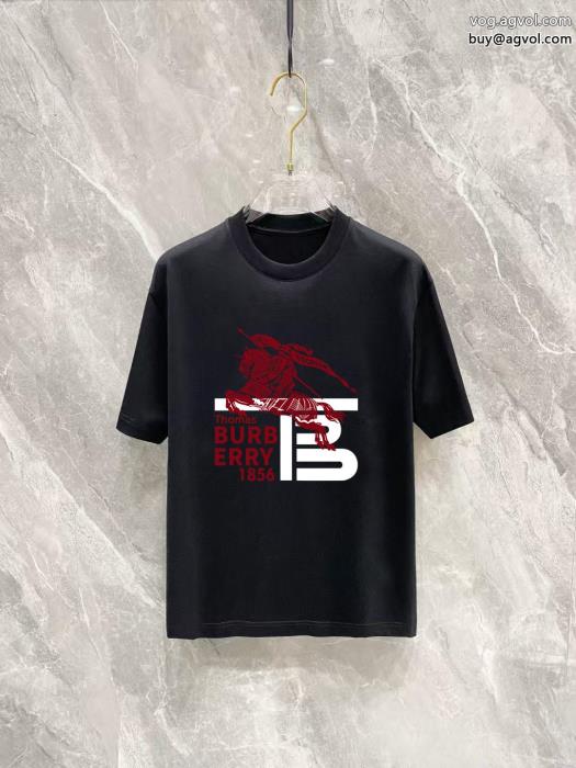 通勤の定番夏らしい爽やかさ半袖TシャツBURBERRYブランド コピー  _0_2