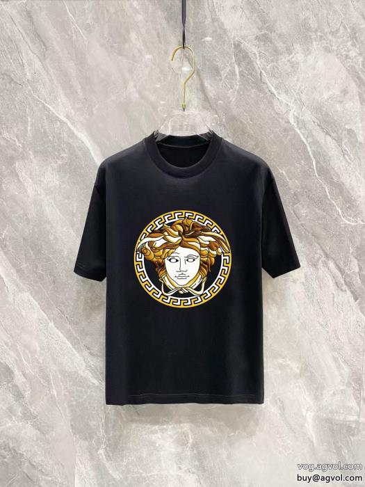 VERSACE半袖Tシャツブランド 通販カジュアルスタイルを軽快に特に話題なの上品　即完売_0_0