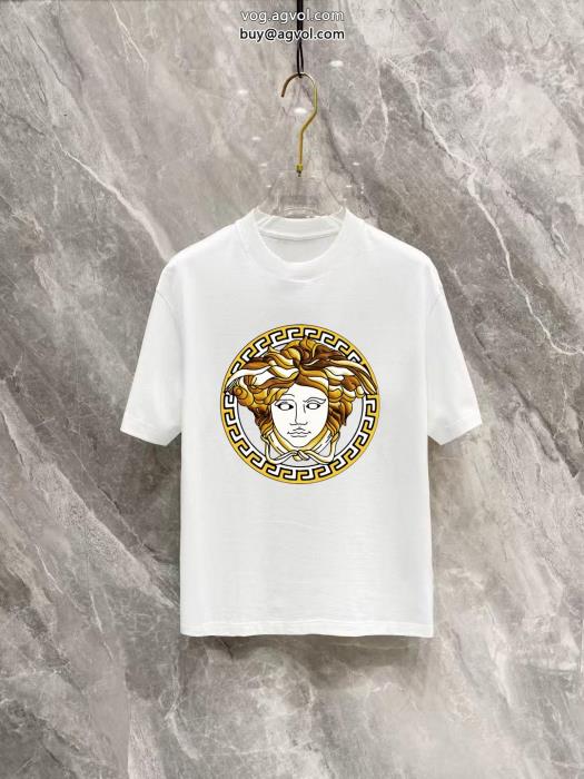 VERSACE半袖Tシャツブランド 通販カジュアルスタイルを軽快に特に話題なの上品　即完売_0_2