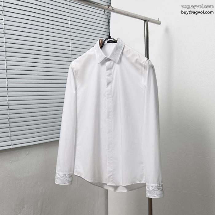 コピー 商品 販売VERSACE知的な雰囲気夏着物新作愛用セレブ多数長袖シャツ_0_0