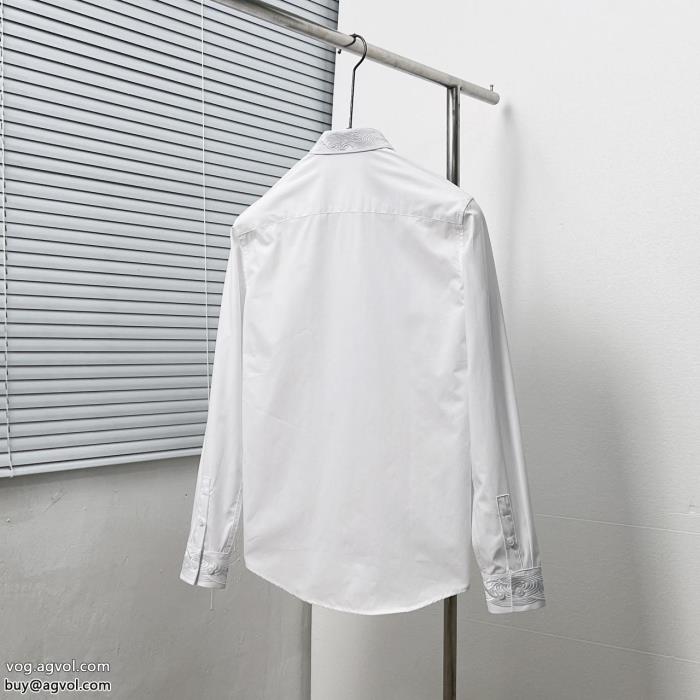 コピー 商品 販売VERSACE知的な雰囲気夏着物新作愛用セレブ多数長袖シャツ_0_1