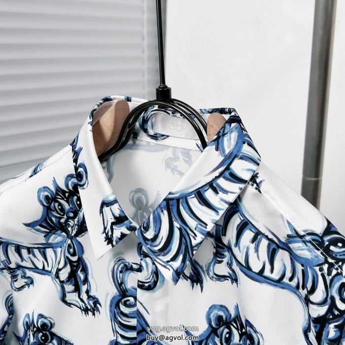 DIOR一気にトレンド感満載な着こなし優しげな高級人気色偽物 通販 長袖シャツ_0_2