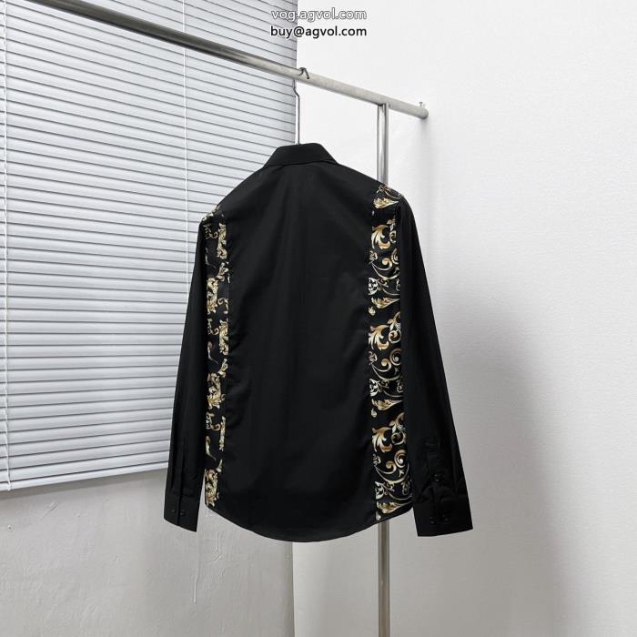 偽物 ブランド長袖シャツ夏限定定番人気VERSACE_0_1
