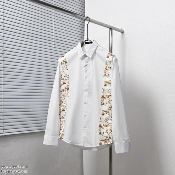 偽物 ブランド長袖シャツ夏限定定番人気VERSACE_0_2