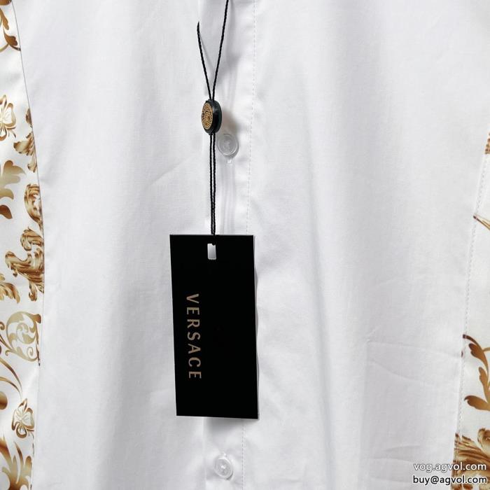 偽物 ブランド長袖シャツ夏限定定番人気VERSACE_0_4