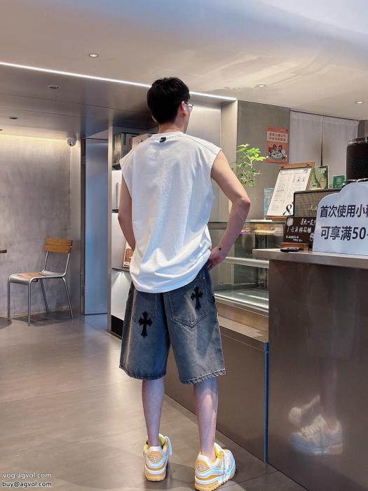 デニムパンツ上品さ漂う激安大低価クロムハーツコピー 通販_0_2