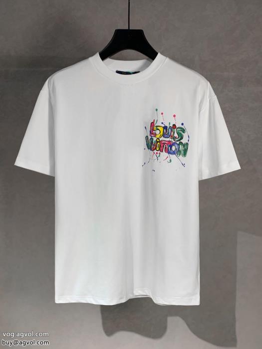 半袖Tシャツ2025の新作使い勝手のよさが魅力スーパー コピー 販売ルイ ヴィトン_0_4