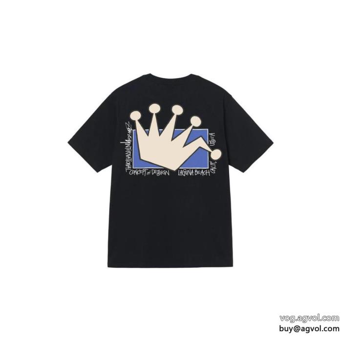半袖TシャツSTUSSY夏限定相性抜群のコンビスーパー コピー 安心_0_2