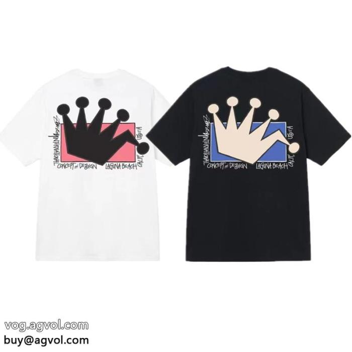 半袖TシャツSTUSSY夏限定相性抜群のコンビスーパー コピー 安心_0_3