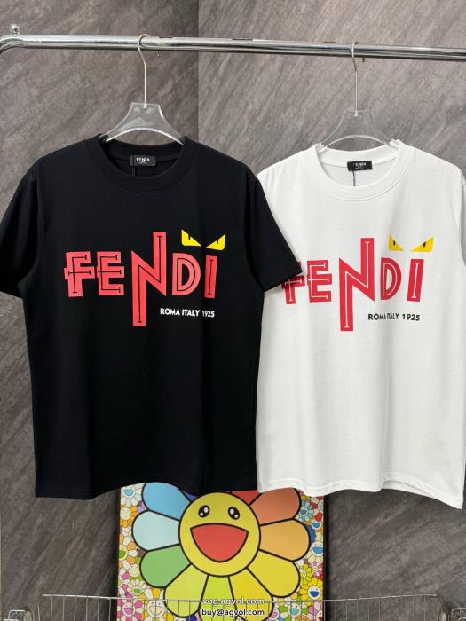 通販 ブランドフェンディ著名人愛用人気沸騰中半袖Tシャツ_0_1