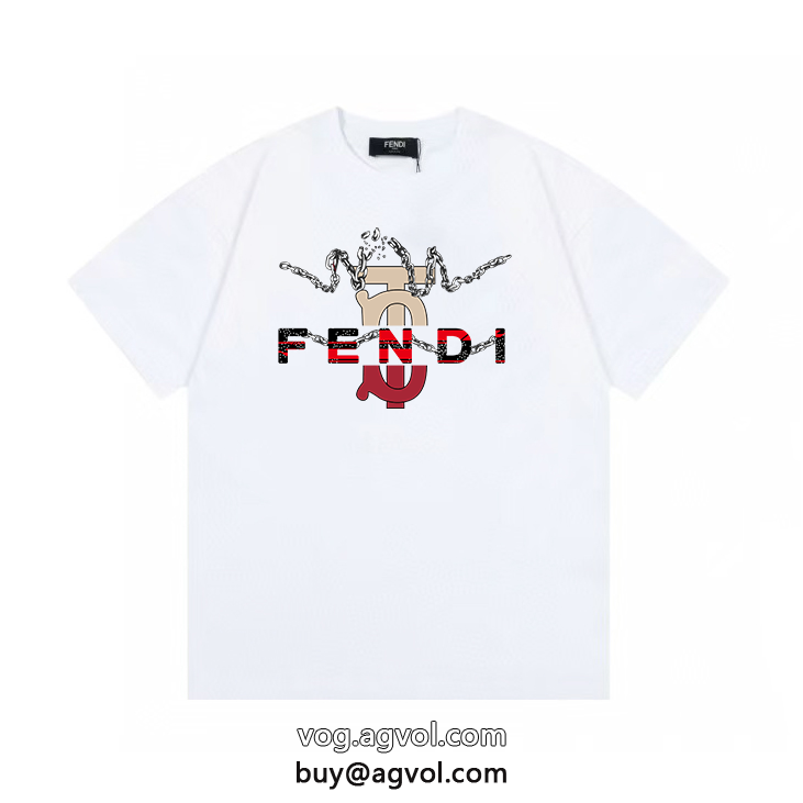 ブランド コピー 通販半袖Tシャツフェンディ顧客優待セール正規品保証232025_0_1