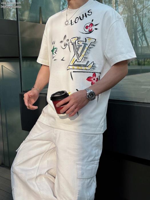 半袖Tシャツブランド スーパー コピー 舗決算在庫処分大注目日本未入荷LOUIS VUITTON_0_1