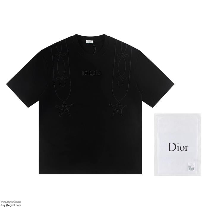 ブランド コピーDIOR超必須アイテム2025年春の新作コレクション半袖Tシャツ_0_1