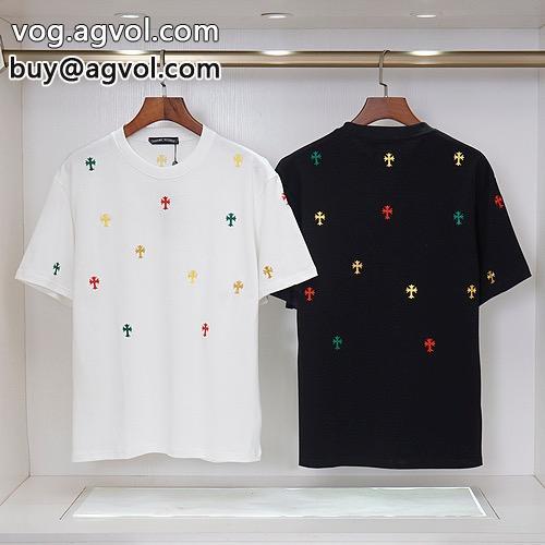 通販 ブランド半袖Tシャツ高級感も漂い在庫セールCHROME HEARTS_0_4