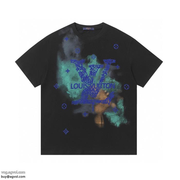 ブランド スーパー コピー魅力的な価格軽やかな素材感LOUIS VUITTON半袖Tシャツ_0_1