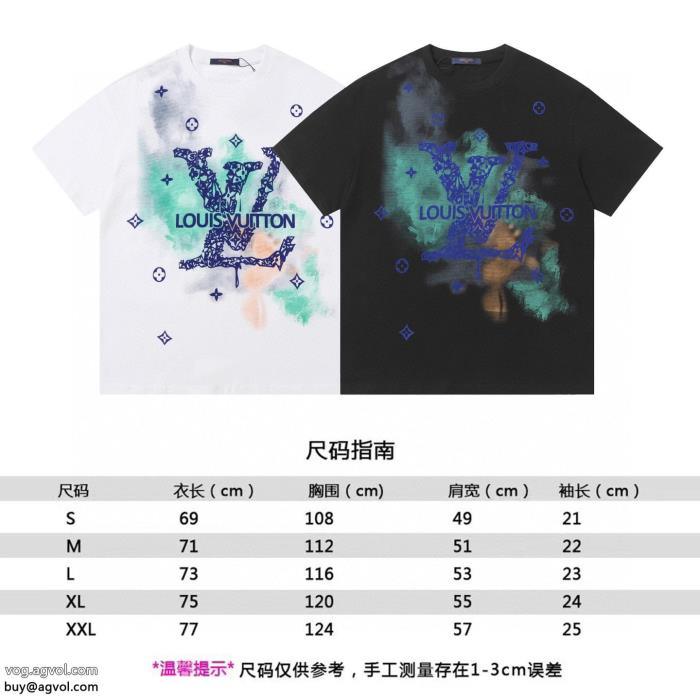 ブランド スーパー コピー魅力的な価格軽やかな素材感LOUIS VUITTON半袖Tシャツ_0_4