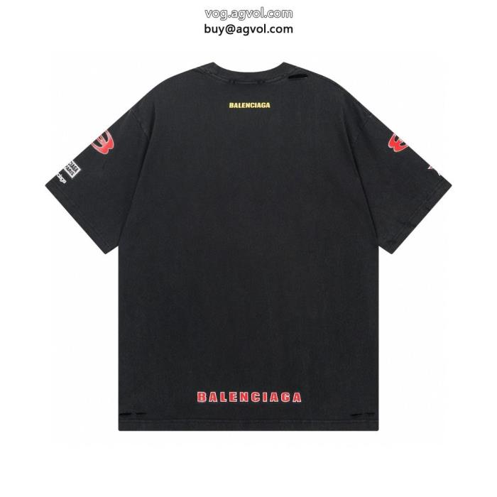 ブランド 品 コピーバレンシアガ優しい肌触り最新話題沸騰中半袖Tシャツ_0_0