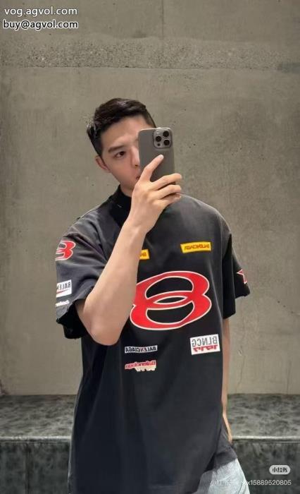 ブランド 品 コピーバレンシアガ優しい肌触り最新話題沸騰中半袖Tシャツ_0_2