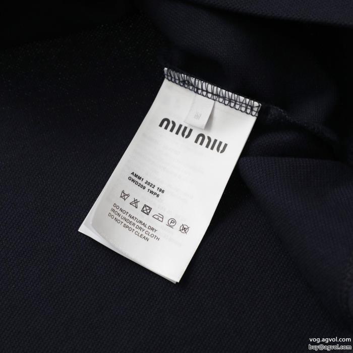 ブランド コピー 販売最高級ランク春の新生活MIUMIU半袖シャツ_0_4