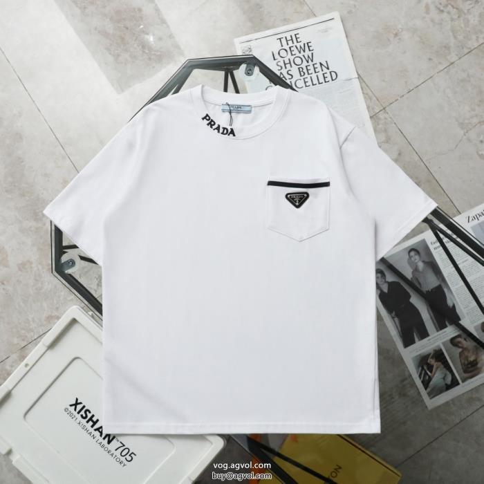 ブランド 通販超一流のブランド最新で完売確実プラダ半袖Tシャツ_0_1