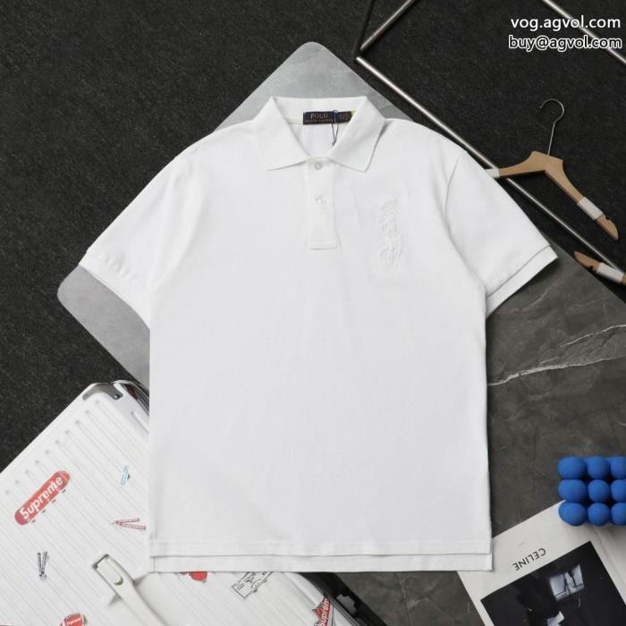 Polo Ralph Lauren全体的に調和のある2025夏色っぽさスーパー コピー  半袖Tシャツ_0_2