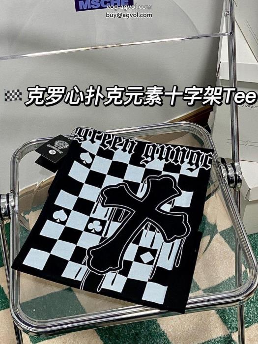 ブランド コピー半袖TシャツCHROME HEARTS超必須アイテム新品限定セール_0_4