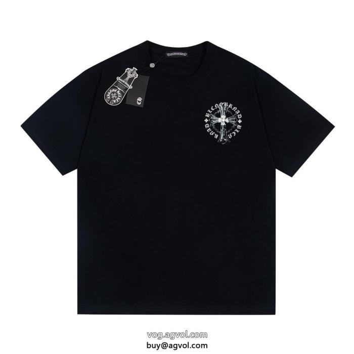 クロムハーツ半袖Tシャツ偽物 通販 好印象123%ファッションに新しい色_0_3