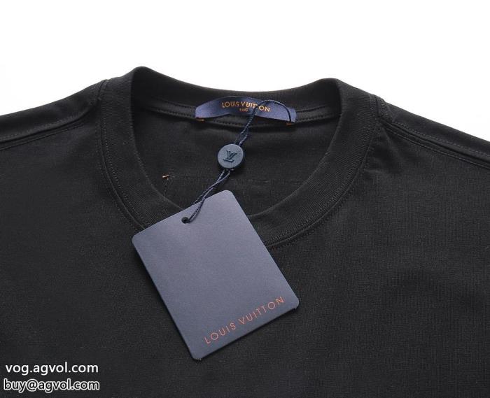 ブランド 通販 激安半袖TシャツLOUIS VUITTON魅力がたっぷりオシャレ上級者に_0_1