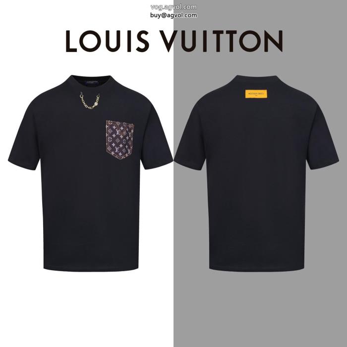 半袖TシャツLOUIS VUITTON偽物 ブランド今流行清潔感で洗練され_0_2