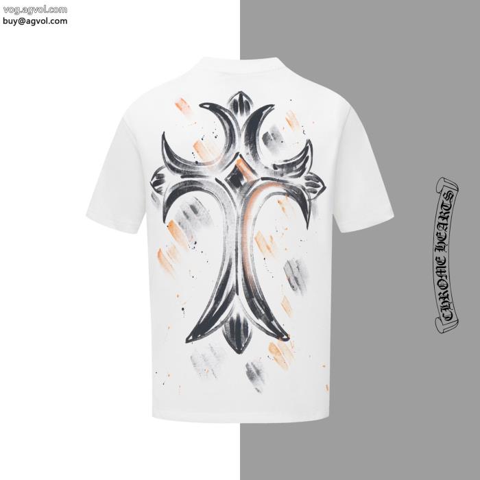 オンライン限定商品リラックス感急上昇半袖Tシャツブランド 品 スーパー コピーCHROME HEARTS_0_0