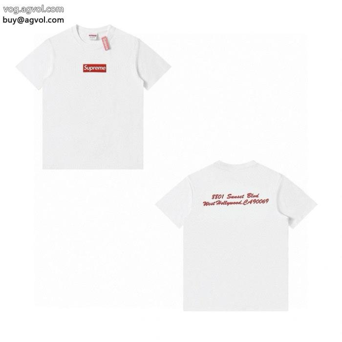 人気話題注目夏新作SUPREME激安 ブランド半袖Tシャツ_0_0