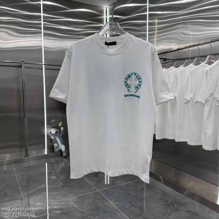 最前線2025のトレンドCHROME HEARTS半袖Tシャツ偽物 ブランド 激安_0_0