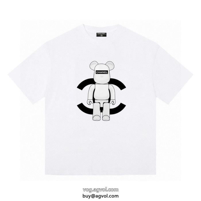 CH半袖Tシャツ存在感は抜群著名人の着用ブランド スーパー コピー 優良_0_3
