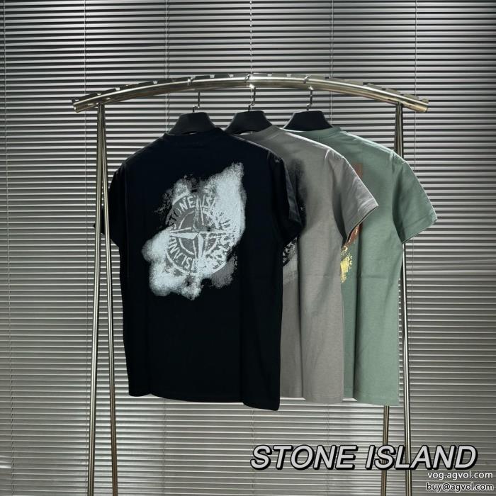大変人気風通しのよいコピー 品 ブランドStone Island半袖Tシャツ_0_0