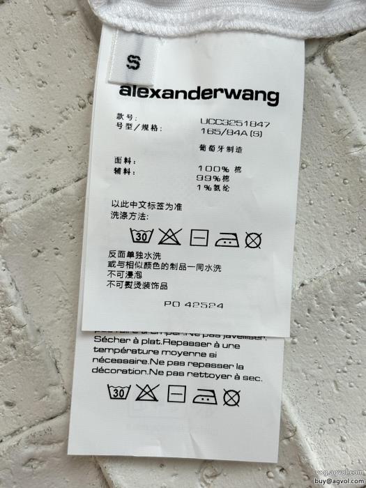 半袖Tシャツ偽 ブランドALEXANDER WANG23限定　ギフトにも限定SALE_0_2