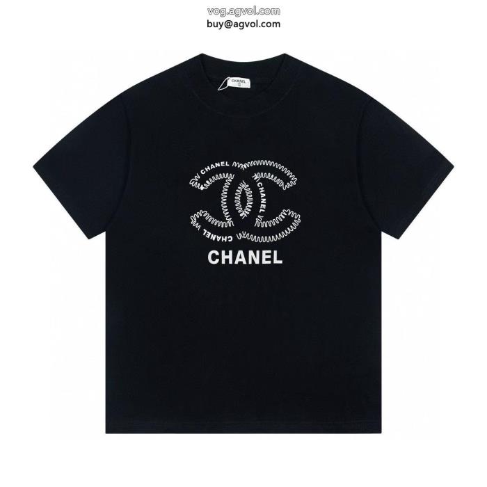 半袖Tシャツ夏の大人カジュアルスタイルSS23極上発売CHスーパー コピー 安心_0_2