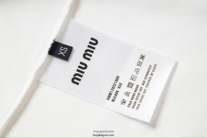 半袖Tシャツイベント2025新作アイドル着用ブランド スーパー コピー 通販MIUMIU_0_4