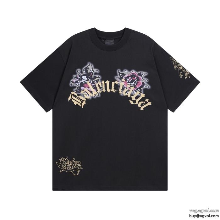 半袖Tシャツ絶妙な抜け感先行販売偽 ブランドbalenciaga_0_1