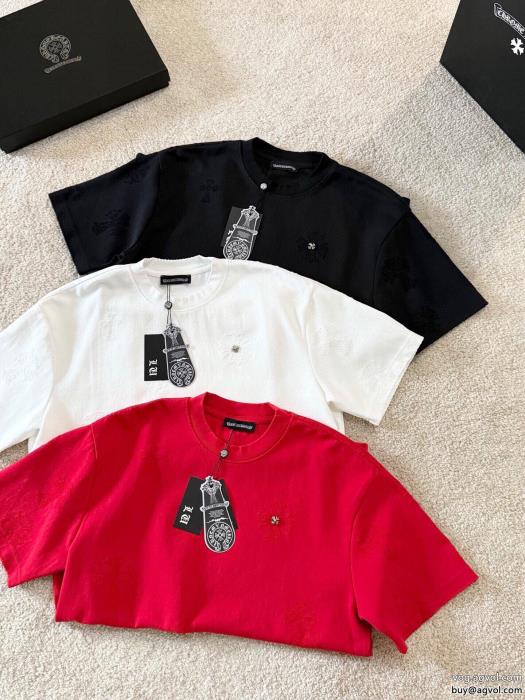 CHROME HEARTS上品な印象に格上げ可愛い完売確実  大人気偽物 通販 半袖Tシャツ_0_0