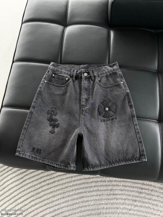 根強い人気定番商品今年流大人っぽさデニムパンツブランド フェイクCHROME HEARTS_0_1