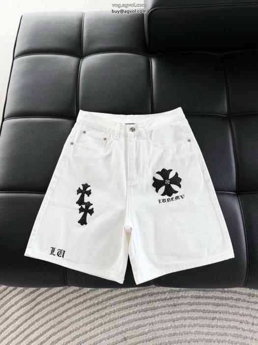 根強い人気定番商品今年流大人っぽさデニムパンツブランド フェイクCHROME HEARTS_0_3